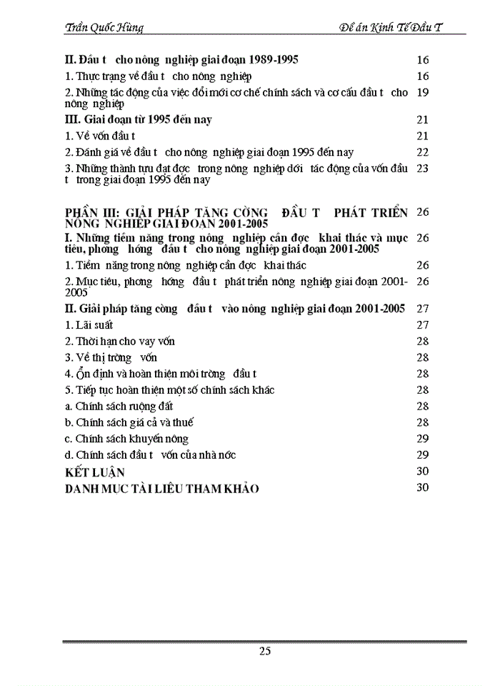 image for page Đầu tư phát triển nông nghiệp và nông thôn Việt Nam thực trạng và giải pháp