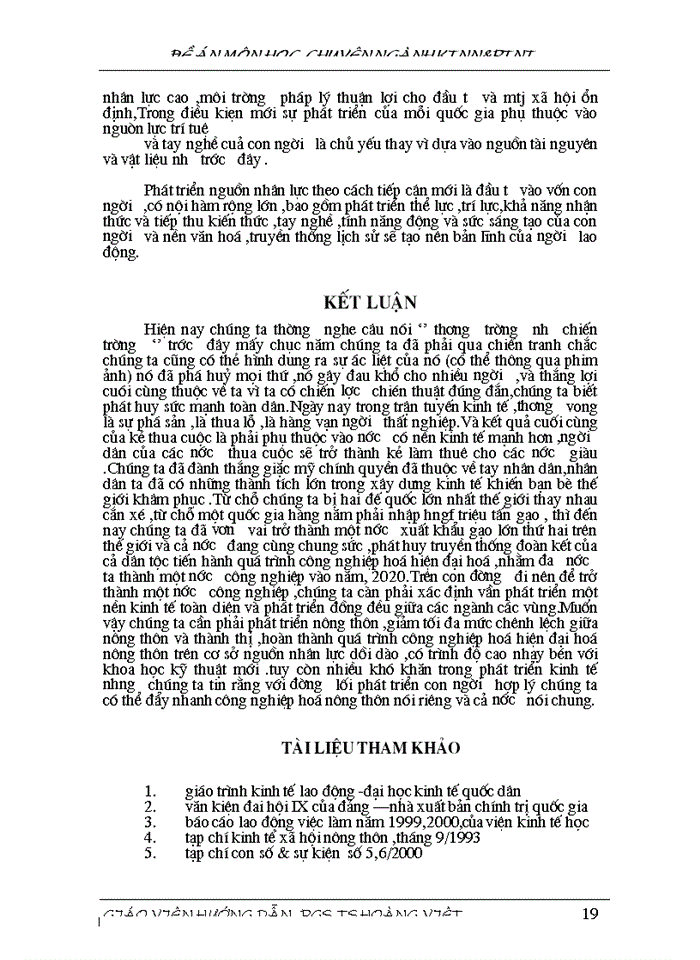 image for page Thực trạng và một số giải pháp phát triển nguồn nhân lực nông thôn phục vụ công nghiệp hoá -hiện đại hoá đất nước
