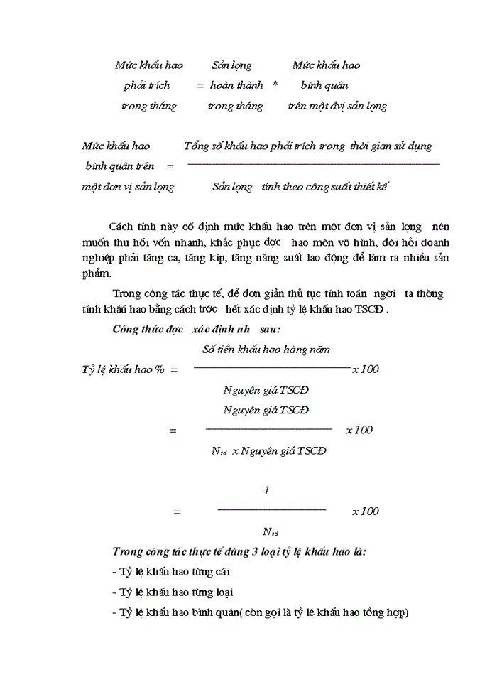 image for page Cách tính khấu hao và phương pháp kế toán khấu hao TSCĐ theo chế độ hiện hành trong các doanh nghiệp