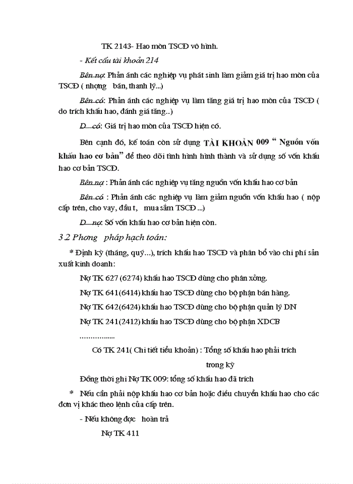 image for page Cách tính khấu hao và phương pháp kế toán khấu hao TSCĐ theo chế độ hiện hành trong các doanh nghiệp