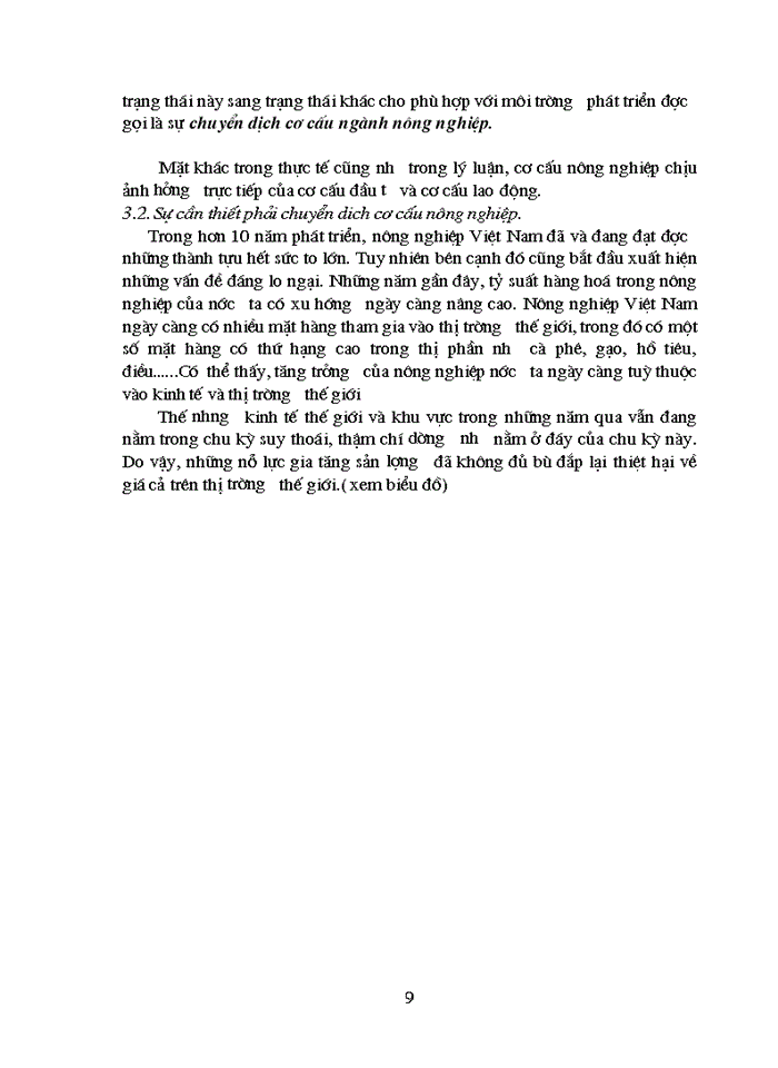 image for page Phương hướng cơ bản chuyển dịch cơ cấu nông nghiệp Việt Nam giai đoạn 2001-2010