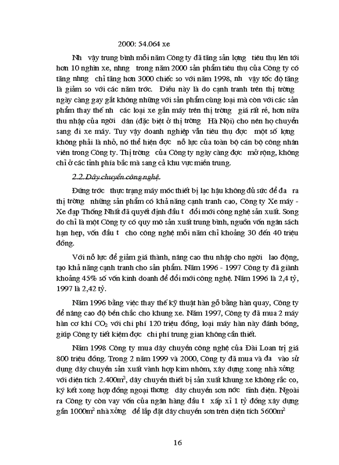 image for page Một số giải pháp nhằm mở rộng thị trường tiêu thụ sản phẩm của Công ty Xe máy - Xe đạp Thống Nhất
