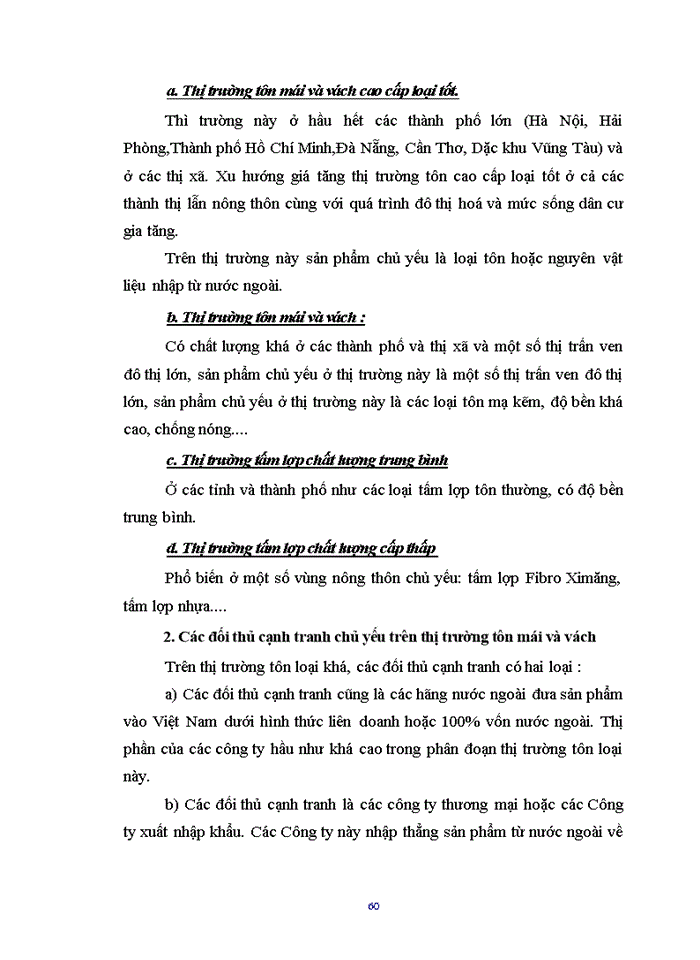 image for page Một số biện pháp góp phần hoàn thiện chiến lược thị trường tiêu thụ sản phẩm ở Công ty TNHH Sản Phẩm Xây dựng BHP Thép Việt Nam