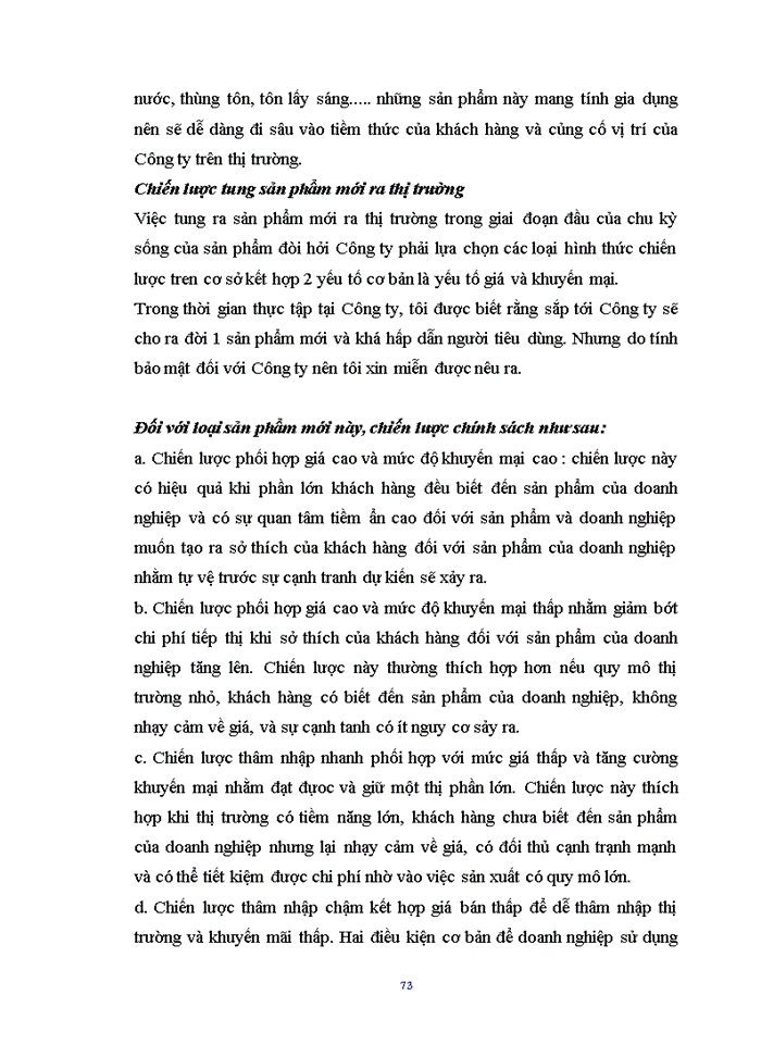 image for page Một số biện pháp góp phần hoàn thiện chiến lược thị trường tiêu thụ sản phẩm ở Công ty TNHH Sản Phẩm Xây dựng BHP Thép Việt Nam