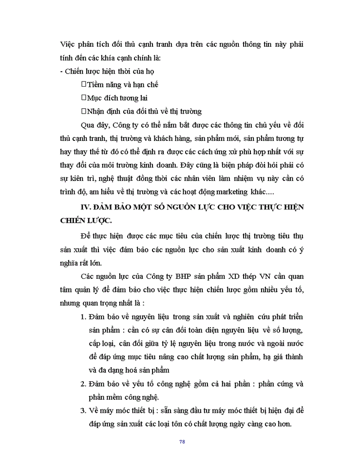 image for page Một số biện pháp góp phần hoàn thiện chiến lược thị trường tiêu thụ sản phẩm ở Công ty TNHH Sản Phẩm Xây dựng BHP Thép Việt Nam
