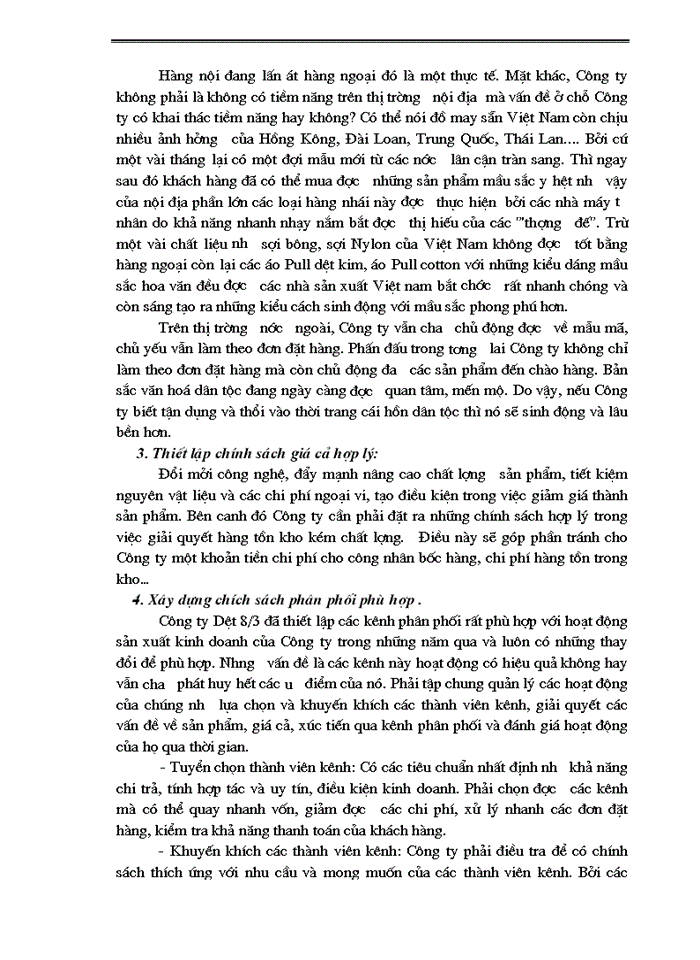 image for page Một số biện pháp nhằm thúc đẩy công tác tiêu thụ sản phẩm tại  Công ty Dệt 8/3.