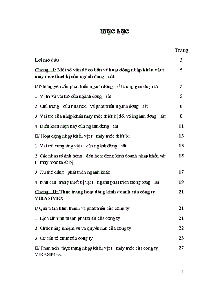 image for page Nâng cao hiệu quả nhập khẩu vật tư máy móc thiết bị ở Công ty xuất nhập khẩu cung ứng vật tư thiết bị đường sắt