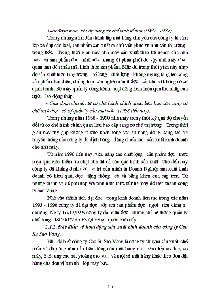 image for page Một số giải pháp chủ yếu nhằm góp phần nâng cao hiệu quả sử dụng vốn cố định ở công ty cao su sao vàng