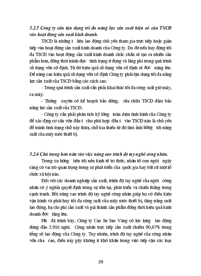 image for page Một số giải pháp chủ yếu nhằm góp phần nâng cao hiệu quả sử dụng vốn cố định ở công ty cao su sao vàng