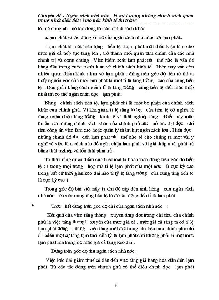 image for page Tổng quan về ngân sách nhà nước và những tác động vĩ mô nền kinh tế thị trường của ngân sách nhà nước .