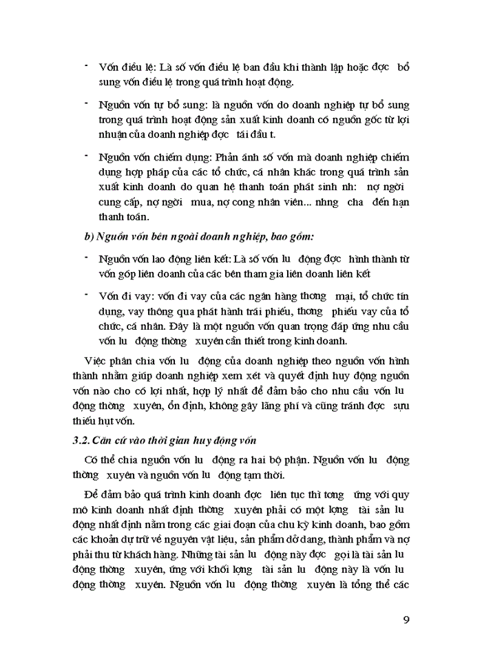 image for page Quản lý vốn lưu động trong kinh doanh của xí nghiệp cơ khí Long Quân và các biện pháp nhằm nâng cao hiệu quả sử dụng vốn lưu động của xí nghiệp