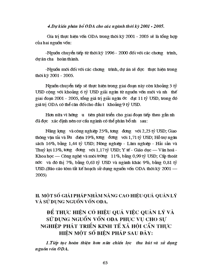 image for page Một số giải pháp tăng cường thu hút và sử dụng vốn ODA ở Việt Nam