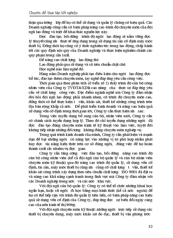 image for page Một số giải pháp nâng cao hiệu quả sử dụng vốn cố định của Công ty tư vấn đầu tư và xây dựng