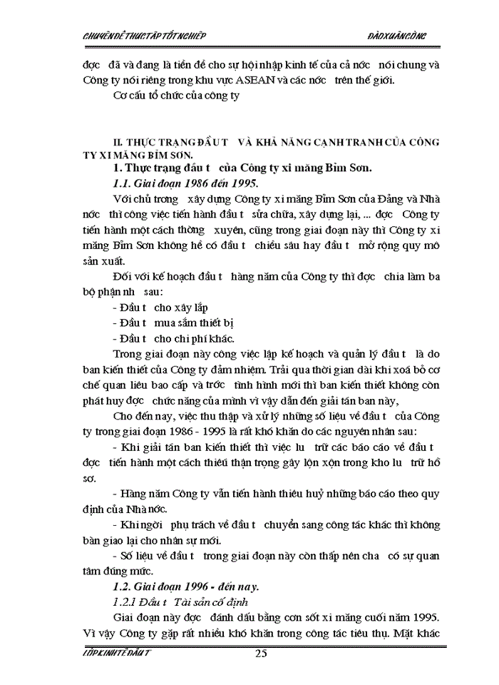 image for page Đầu tư nâng cao chất lượng sản phẩm và khả năng cạnh tranh của Công ty xi măng Bỉm Sơn