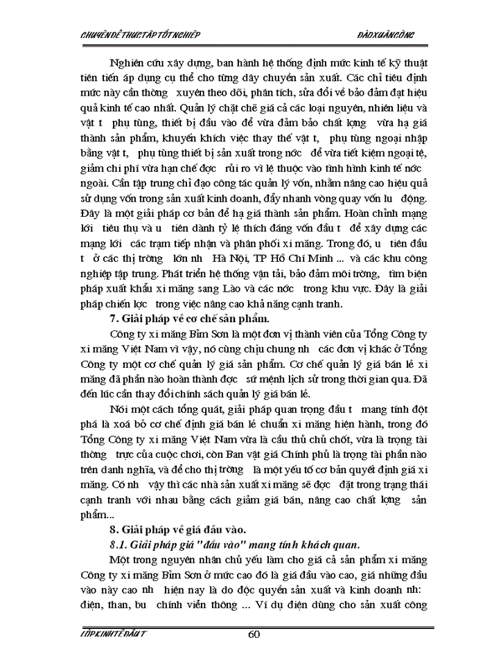image for page Đầu tư nâng cao chất lượng sản phẩm và khả năng cạnh tranh của Công ty xi măng Bỉm Sơn