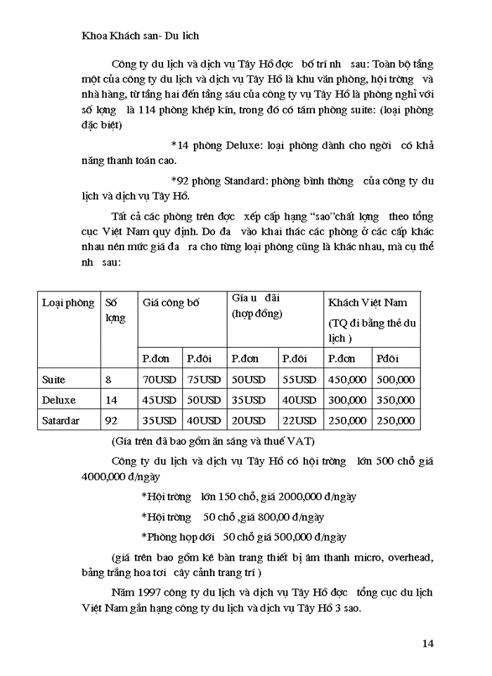 image for page Một số giải pháp nhằm mở rộng thị trường kinh doanh của công ty du lịch và dịch vụ Tây Hồ.