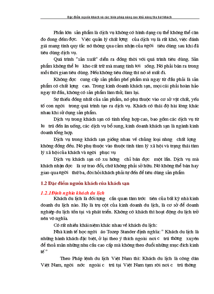 image for page Đặc điểm nguồn khách và các biện pháp tăng cường khả năng thu hút khách của khách sạn Thắng lợi