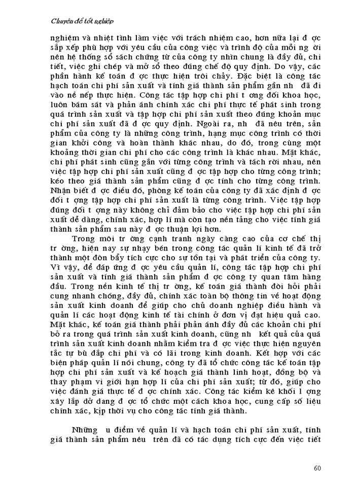 image for page Hoàn thiện công tác kế toán chi phí sản xuất và tính giá thành sản phẩm xây lắp tại Công ty Lắp máy và Thí nghiệm cơ điện Hà Nội