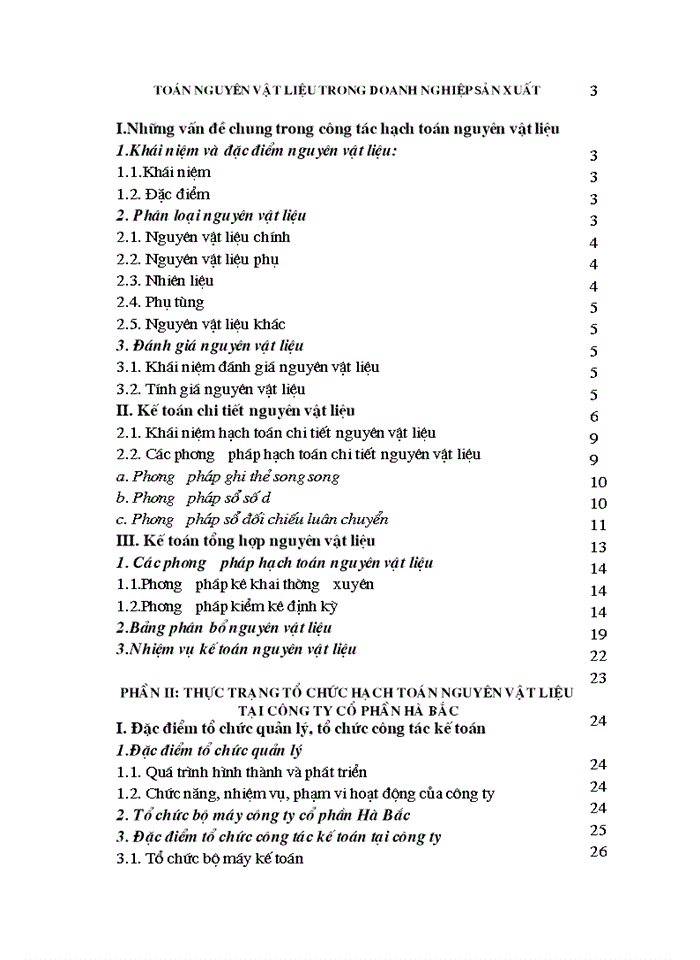 image for page Hoàn thiện công tác kế toàn nguyên vật liệu tại Công ty cổ phần Hà Bắc
