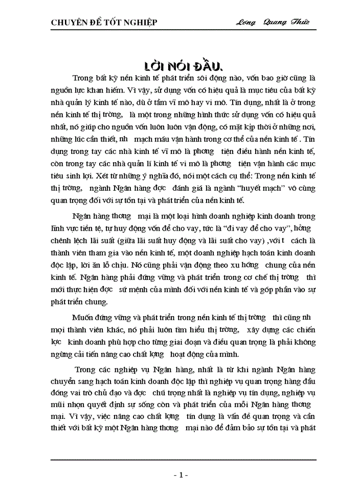 image for page Giải pháp nâng cao chất lượng tín dụng tại Ngân hàng nông nghiệp và phát triển nông thôn tỉnh Hưng Yên