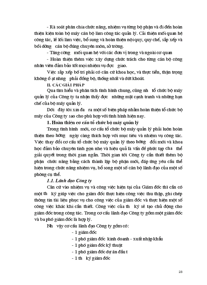 image for page Hoàn thiện tổ chức bộ máy quản lý của  Công ty xuất nhập khẩu thiết bị vật tư thông tin