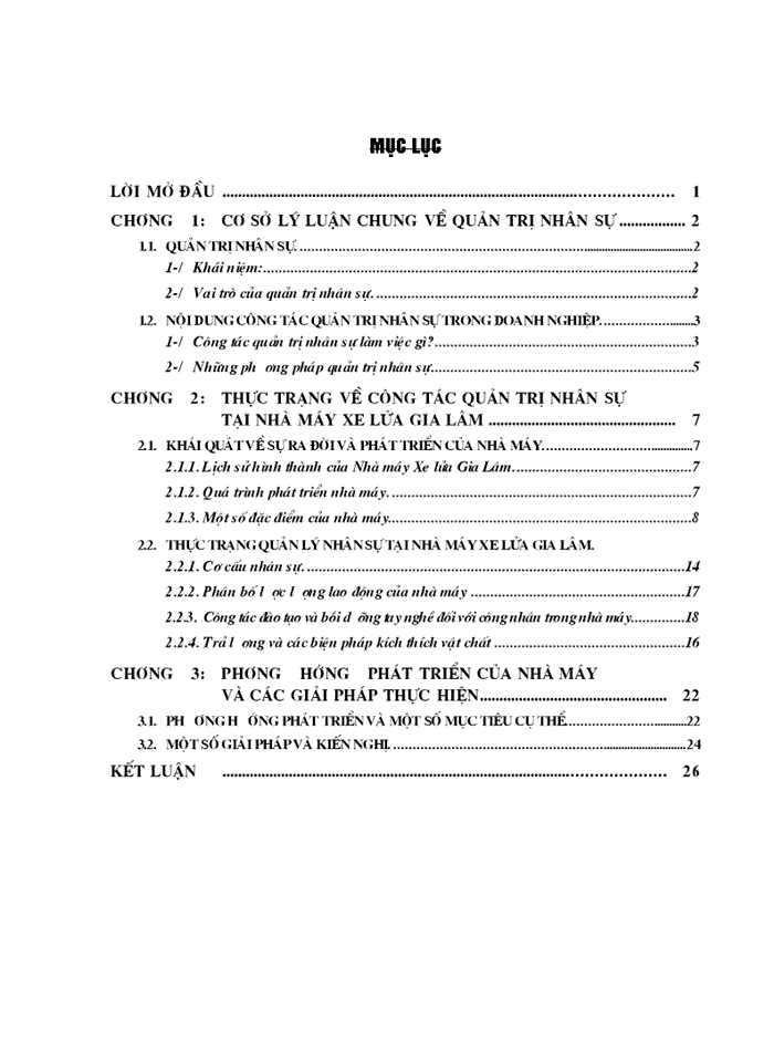 image for page Phân tích và đánh giá, tìm hiểu thực tế hoạt động quản trị nhân sự của Nhà máy Xe lửa Gia Lâm