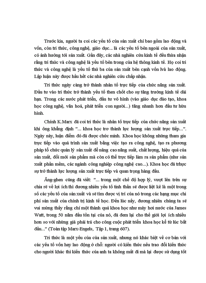image for page Ảnh hưởng của kinh tế tri thức tới sự nghiệp công nghiệp hoá, hiện đại hoá ở nước ta