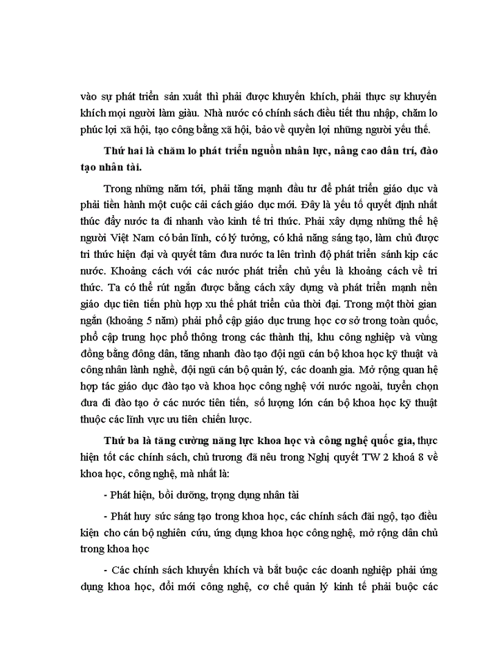 image for page Ảnh hưởng của kinh tế tri thức tới sự nghiệp công nghiệp hoá, hiện đại hoá ở nước ta