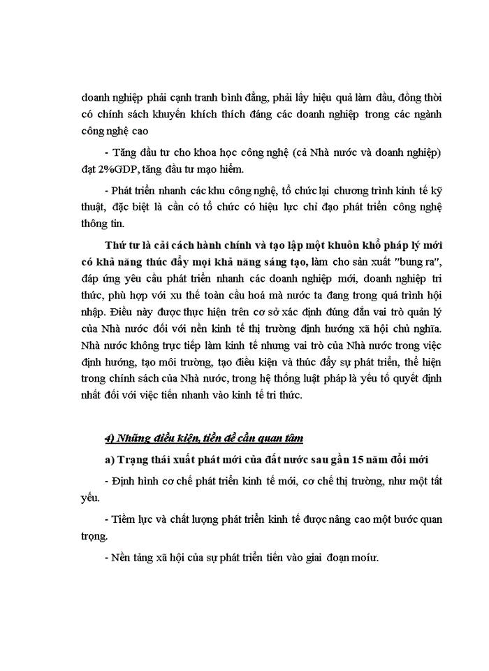 image for page Ảnh hưởng của kinh tế tri thức tới sự nghiệp công nghiệp hoá, hiện đại hoá ở nước ta