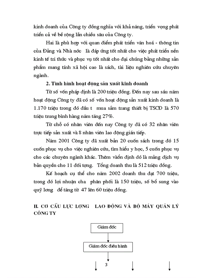 Một số giải pháp nhằm nâng cao hiệu quả sử dụng lao động trong các Công ty vừa và nhỏ nói chung và Công ty VCP nói riêng