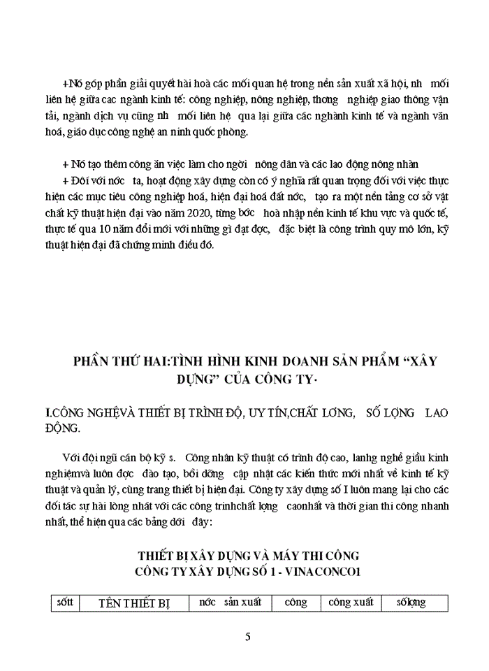 image for page Định hướng phát triển và các giải pháp đối với sản phẩm “xây dựng” của công ty trong giai đoạn tới.