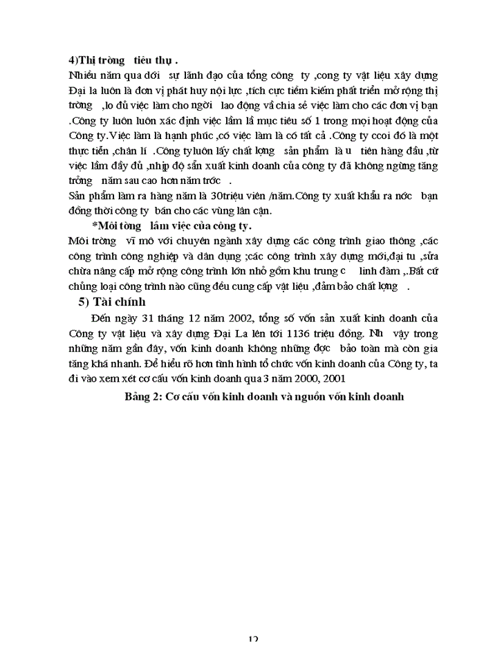 image for page Đánh giá chung về tình hình hoạt động sản xuất kinh doanh của công ty vật liệu và xây dựng đại la