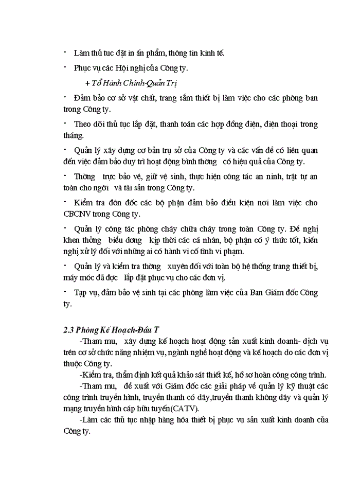 image for page Báo cáo thực tập tổng hợp Công ty Dịch vụ truyền thanh - truyền hình Hà Nội