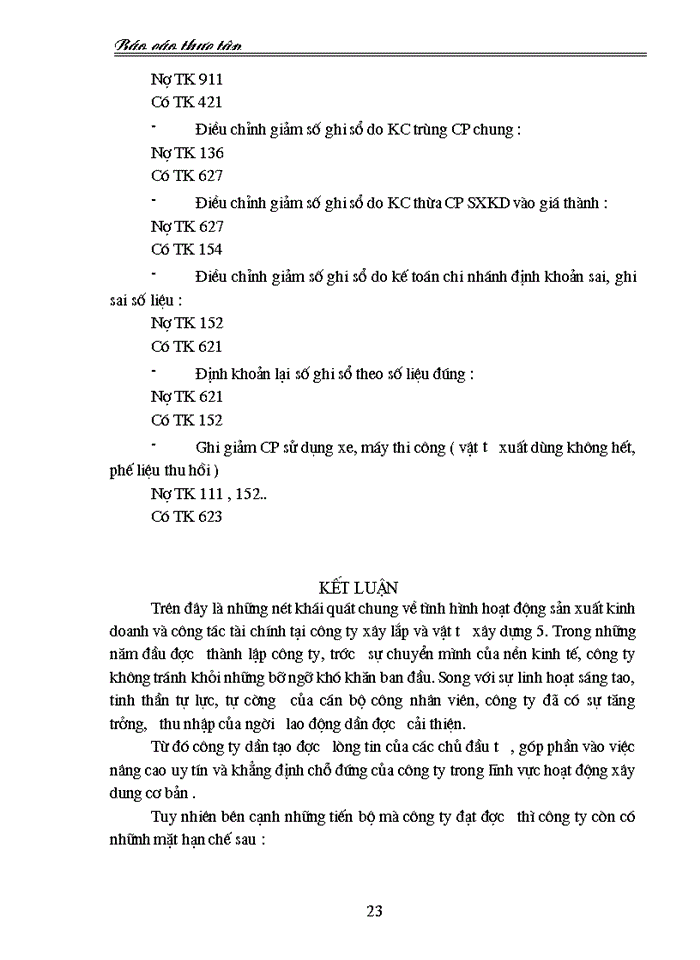 image for page Đặc điểm tổ chức công tác kế toán của công ty xây lắp và vật tư xây dựng 5