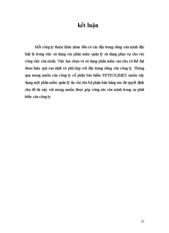 image for page Xây dựng phần mềm quản lý ấn chỉ xe cơ giới cho bộ phận bán hàng của công ty cổ phần bảo hiểm PETROLIMEX