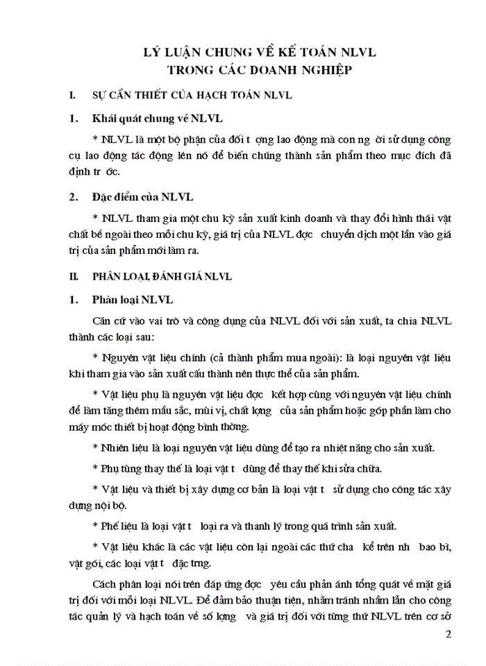 image for page Tổ chức hạch toán  nguyên liệu vật liệu với việc nâng cao hiệu quả sử dụng vốn lưu động tại Công ty TNHH phát triển mạng lưới toàn cầu Nam Dũng