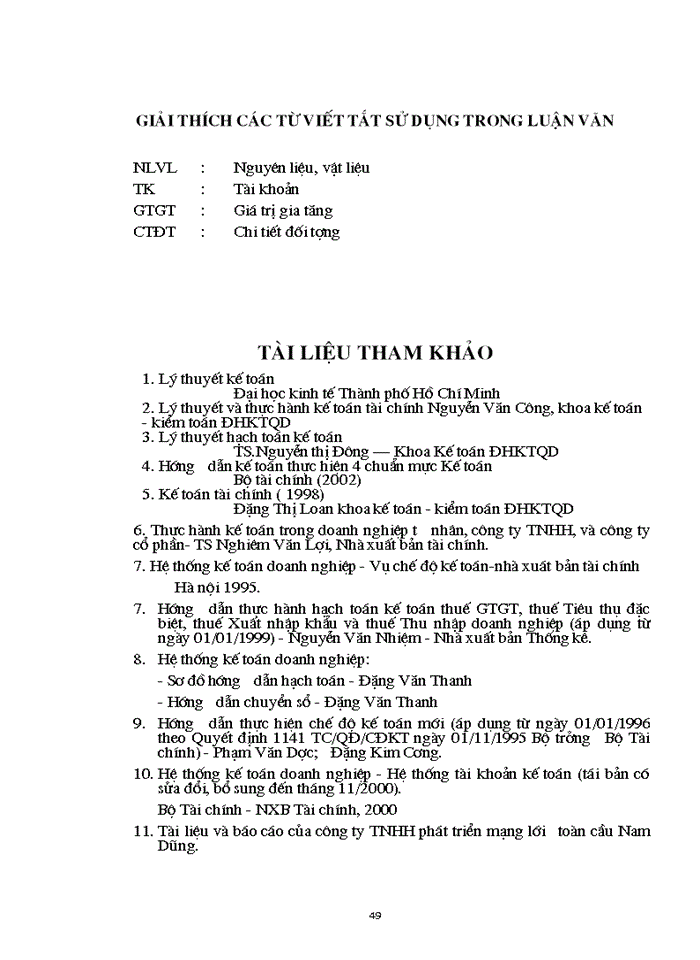 image for page Tổ chức hạch toán  nguyên liệu vật liệu với việc nâng cao hiệu quả sử dụng vốn lưu động tại Công ty TNHH phát triển mạng lưới toàn cầu Nam Dũng