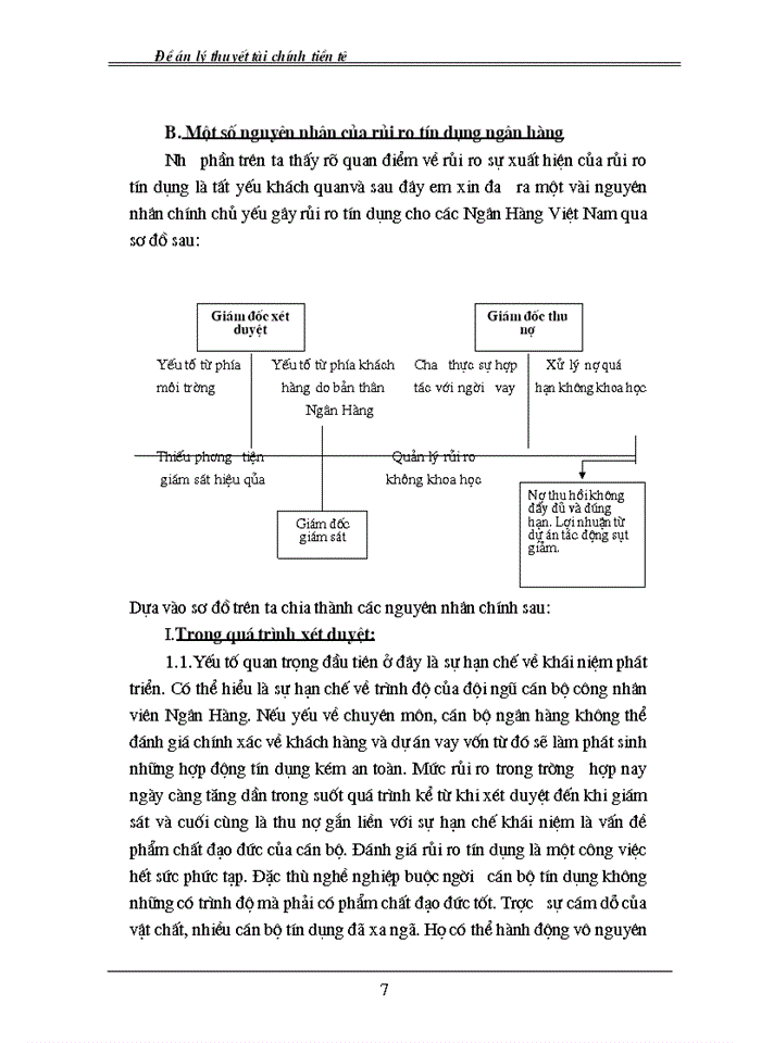 image for page Quan điểm và tính tất yếu khách quan của rủi ro trong hoạt động ngân hàng.