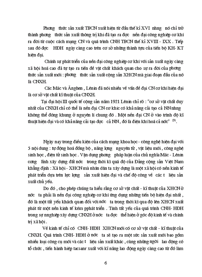image for page Công nghiệp hoá hiện đại hoá và vai trò của nó đối với sự nghiệp xã hội chu nghĩa ở nước ta hiện nay