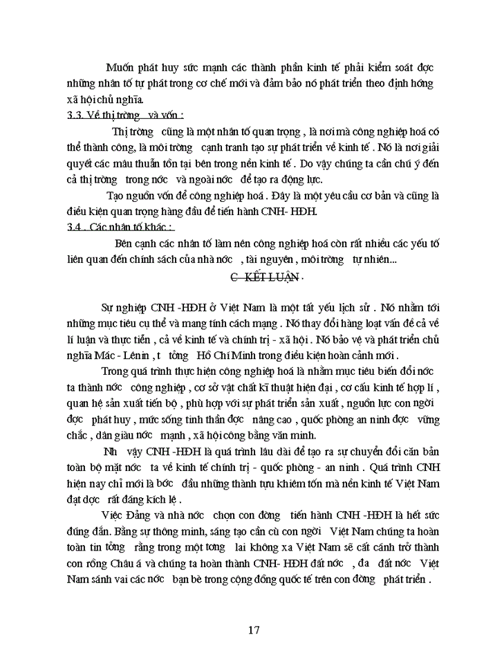 image for page Công nghiệp hoá hiện đại hoá và vai trò của nó đối với sự nghiệp xã hội chu nghĩa ở nước ta hiện nay