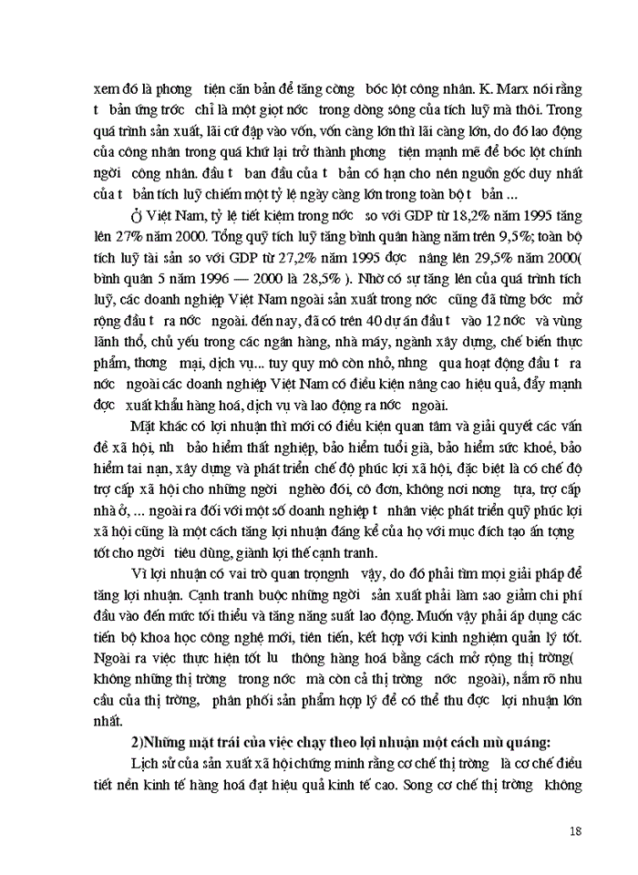image for page Các quan điểm về lợi nhuận của các nhà kinh tế chính trị học sau K. Marx