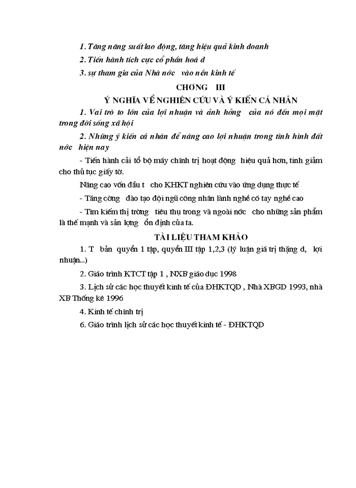 image for page Nguồn gốc bản chất của lợi nhuận  và vai trò của lợi nhuận trong nền kinh tế thị trường để nghiên cứu