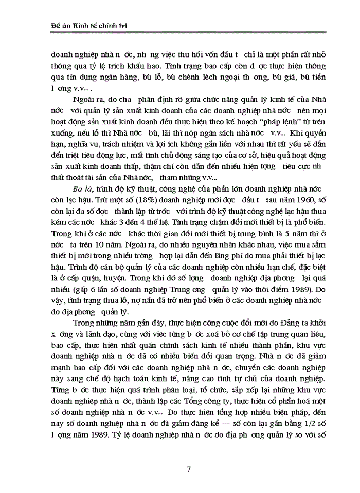 image for page Phân tích cơ cấu kinh tế nhiều thành phần ở nước ta mà Đại hội IX đã nêu và ích lợi của việc sử dụng vào việc phân tích kinh tế – xã hội trong thời kỳ lên CNXH ở Việt Nam