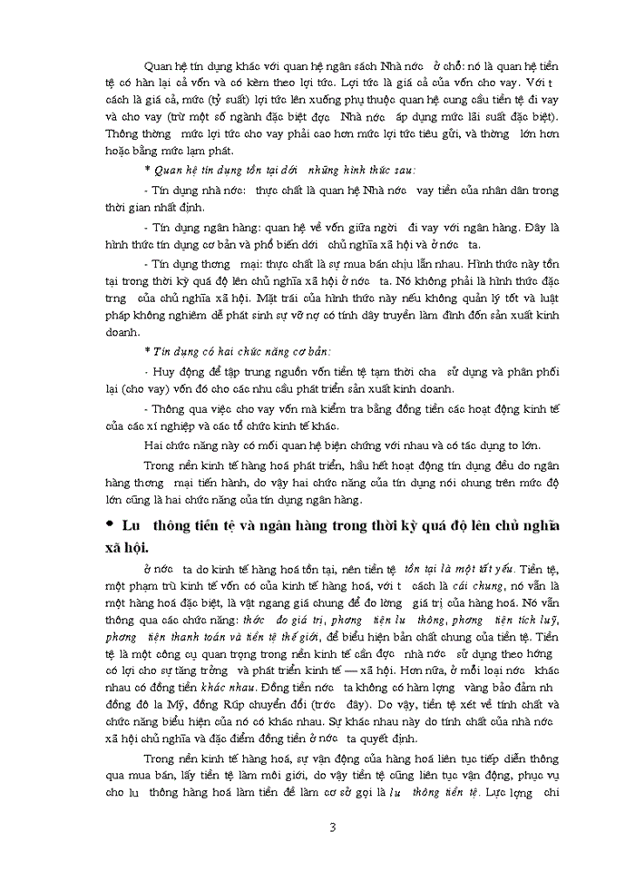 image for page Phân tích bản chất, chức năng,hình thức của tín dụng và vai trò của nó đối với sự phát triển của kinh tế thị trường định hướng xhcn ở việt nam.