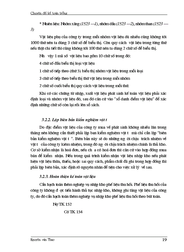 image for page Hoàn thiện công tác kế toán vật liệu