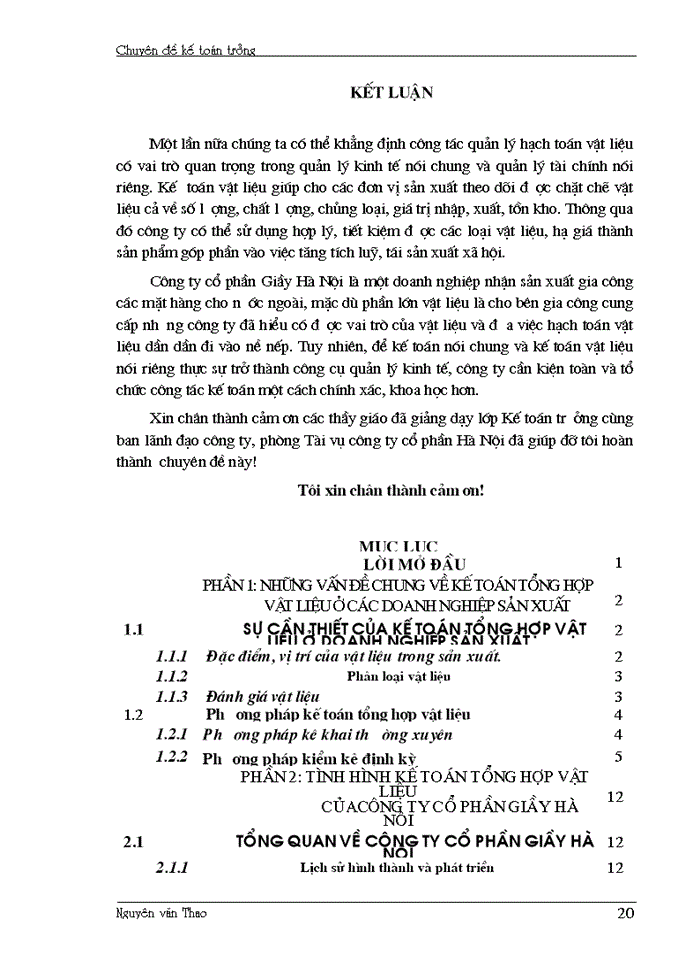 image for page Hoàn thiện công tác kế toán vật liệu