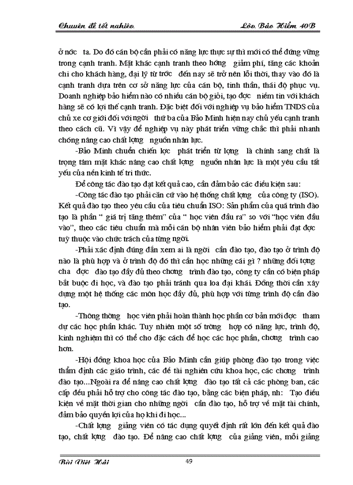 image for page Bàn về nghiệp vụ bảo hiểm TNDS của chủ xe cơ giới đối với người thứ ba tại Công ty Bảo Hiểm Thành Phố Hồ Chí Minh