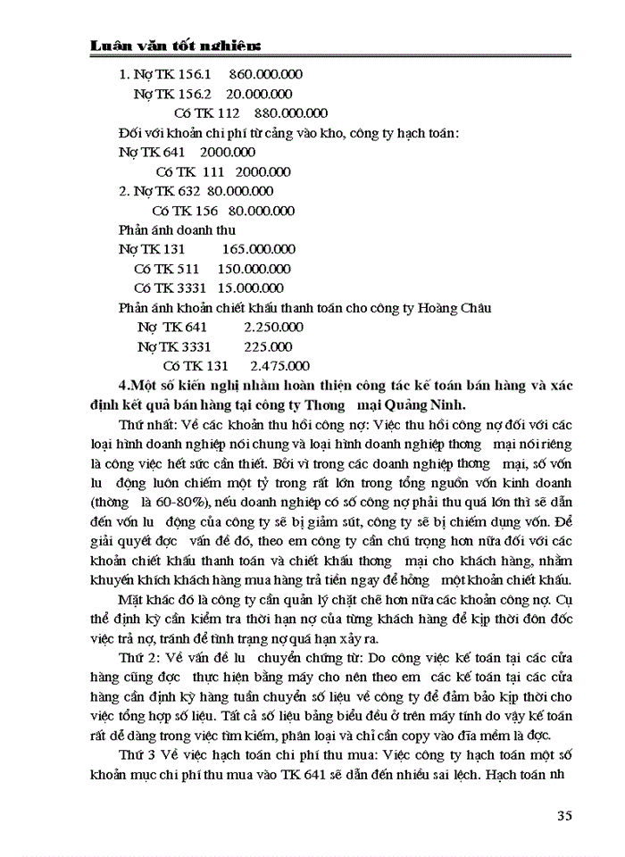 image for page Hoàn thiện công tác kế toán bán hàng và xác định kết quả kinh doanh ở Công ty thương mại Quảng Ninh