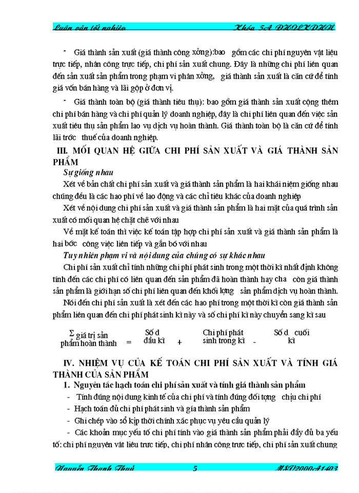 image for page Hoàn thiện công tác kế toán tập hợp chi phí sản xuất và tính giá thành sản phẩm nước sạch tại công ty cấp nước thái nguyên