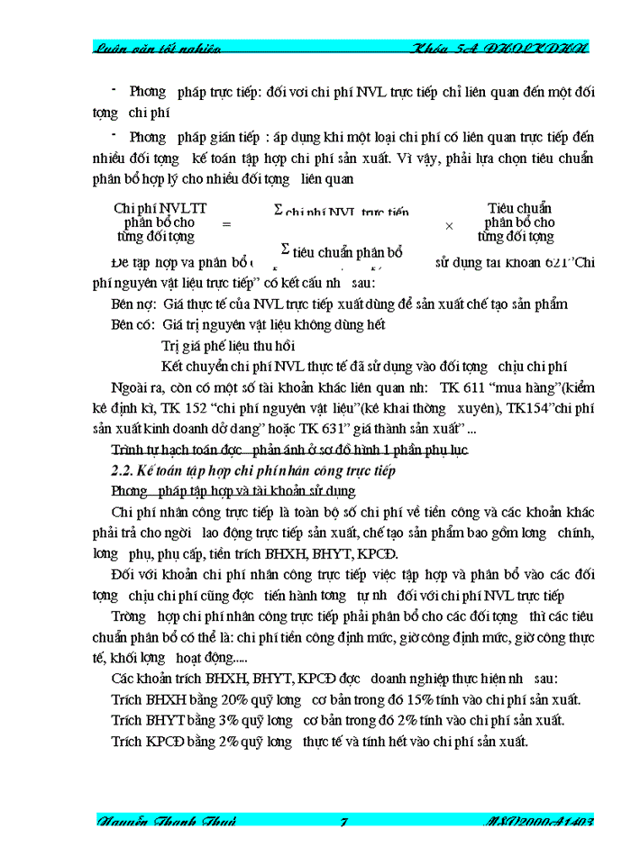 image for page Hoàn thiện công tác kế toán tập hợp chi phí sản xuất và tính giá thành sản phẩm nước sạch tại công ty cấp nước thái nguyên